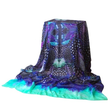 Own Design Silk Chiffon Scarf Manufacturer