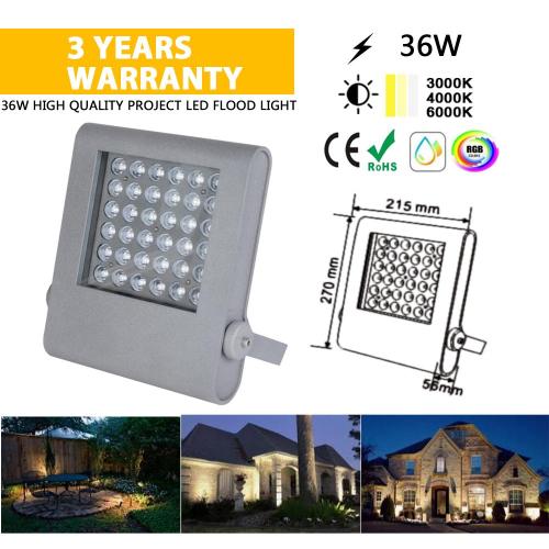 24V في الهواء الطلق حديقة ساحة الصمام الكاشف مصباح LED