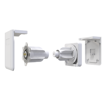 38mm Fashion Noiseless Roller Blinds Clutch RD38118MR2-RB148B - Roller Blinds Components One-Way Window Shade