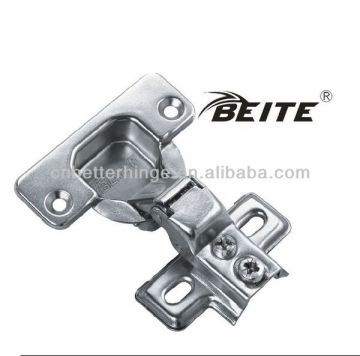 Short arm hinge for aluminum cabinet doors invisible door hinge