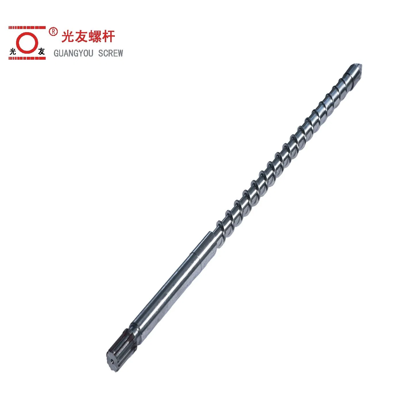 Bimetallic solong tornilyo bariles para sa plastic extruder