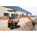 1ton Mini Excavator 1ton Diesel Engine Euro v Farm Использование 1TON MINI ECCAVATOR для продажи машины