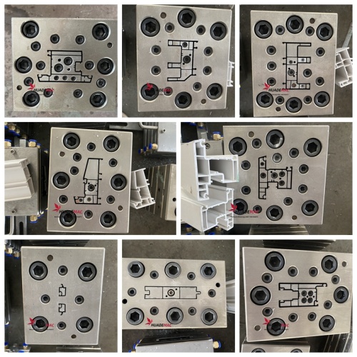 Kunststoff -PVC -Fenster und Türen Profilproduktionslinienmaschine
