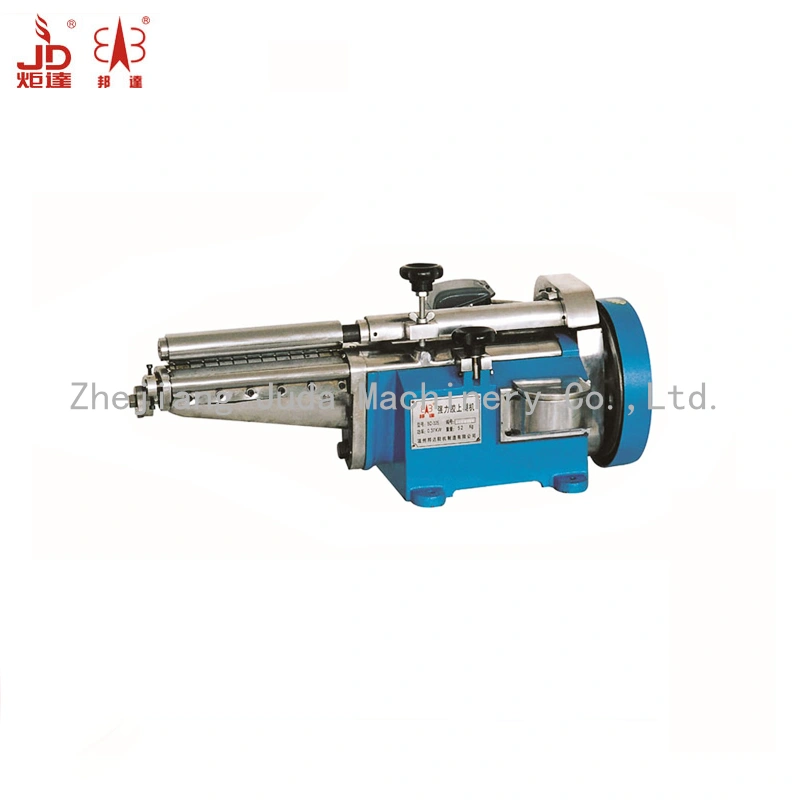 Small Size Zipper Gluing Machine Leather Cementing Shoe Making Machine