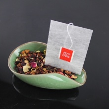 Non Woven Empty Tea Bags with String and Tag for Loose Tea and Coffee