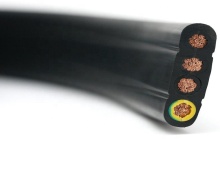 Copper Conductor Rubber Sheathed Flexible Flat Cable
