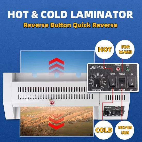 A3 Hot Laminator for Professional School and Office Use
