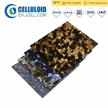 plastic not self-adhesive double-sided celluloid sheets