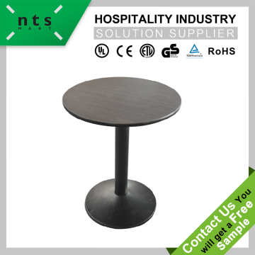 good quality hotel bar plywood round table
