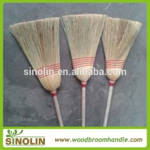 SINOLIN natural&durable corn broom with wood handle