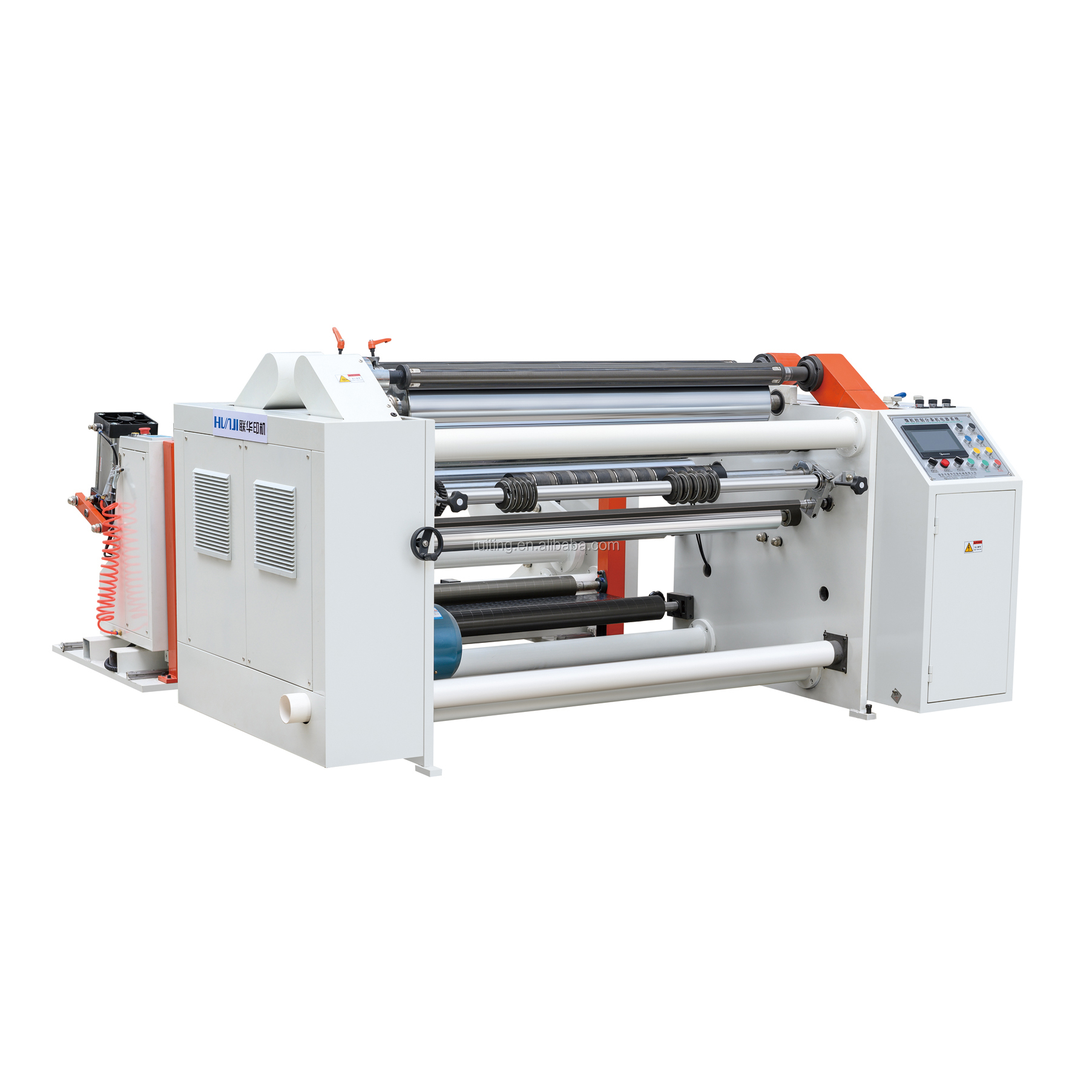 BMFQ-1300 surface rewind auto slitting machine for craft paper