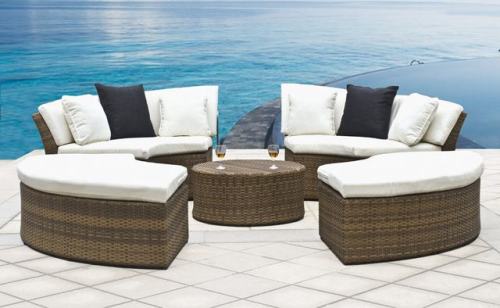 european style outdoor furniture garden sofa