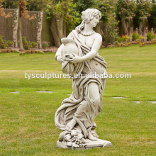 Hot sale marble female statue roman hot goddess figures stone carving sculpture