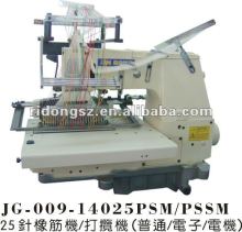25 needle smocking and shirring machine
