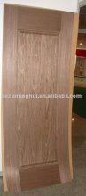 Veneered HDF door skin