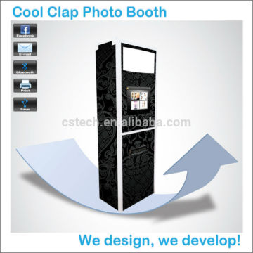 2014 Vogue Design Camera Printer Photo Booth For Wedding