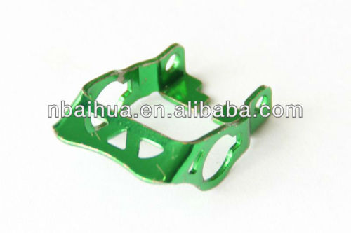 Stamping spare part with green coating