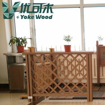 Wood plastic composite WPC railing