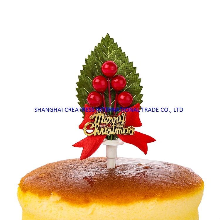 Colour Brilliancy Christmas Cake Decoration Picks Clearance for Sale