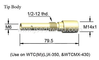 OTC 350A Tip Holder U4167G03