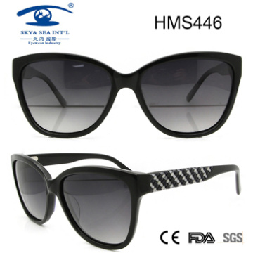 2016 Gafas de sol de venta caliente del acetato (HMS446)