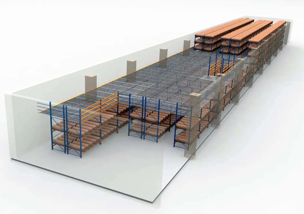 Steel Mezzanine Floor Racking