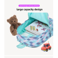 Twill composite printed book bag children's book bag