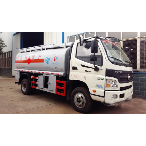 Novo caminhão tanque de transporte de combustível FOTON 6000 litros