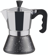 Practical aluminum coffee pot