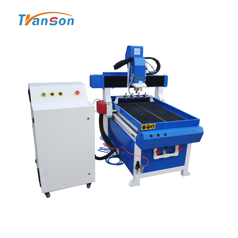 6090 ATC CNC راوتر مع 4 أدوات مبدل