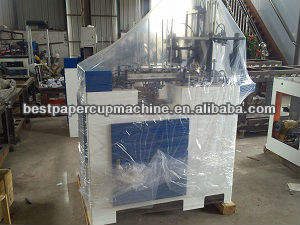 Automatic paper lunch box forming machine