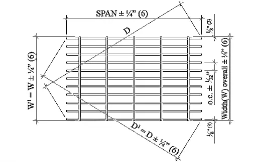 Galvanized steel mesh grating construction steel wire mesh for platform