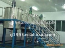 Double planet mixer mixing tank