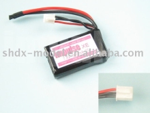 lipo battery 800mAh 7.4v 2S 20c