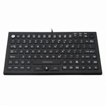 Silicone Industrial Keyboard with Mouse Pointer