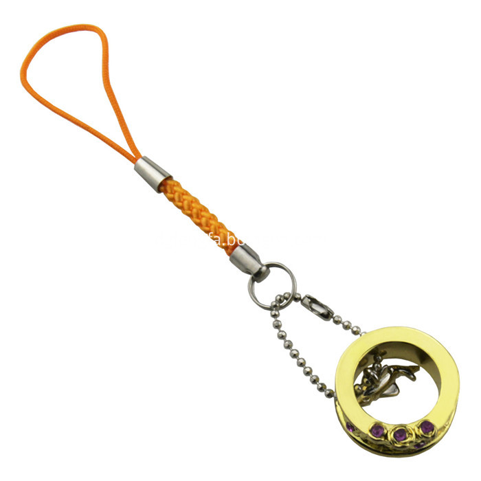 Zinc alloy mobile phone charm