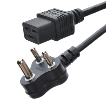 Factory Direct South Africa SABS Standard Power Cords & Extension Cords with C19 Connector