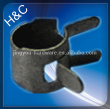 Continuing hot metal spring clamps