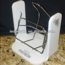 Patron Tequila Acrylic Wine Cradle Bottle Pourer