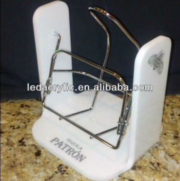 Patron Tequila Acrylic Wine Cradle Bottle Pourer
