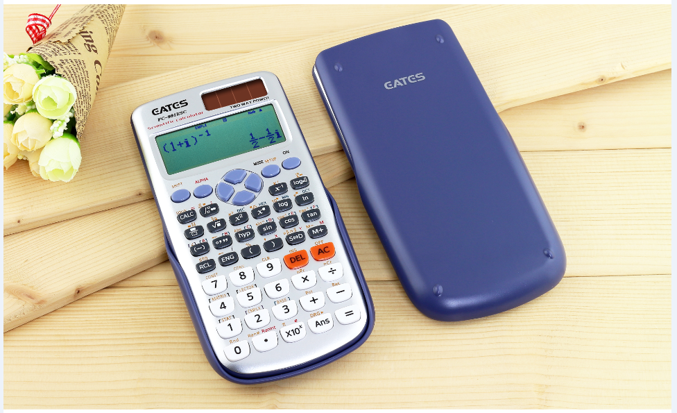 Scientific Calculator FX-991ES Plus 417 Functions 12-Digital School Student Use Calculator