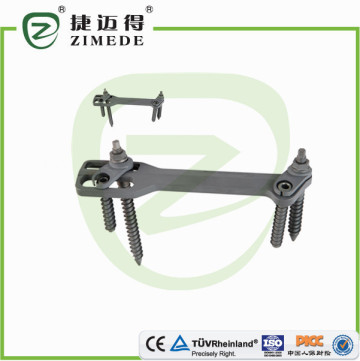 Anterior Thoracolumbar Plate Fixation System titanium plate fracture fixation