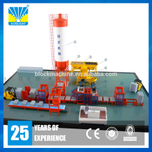 Good selling fully auto hydraulic pallet with legs concrete paving brick forming machine