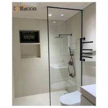 Qualified Tempered Glass Fixed Shower Doors and Shower Screens for Bathroom