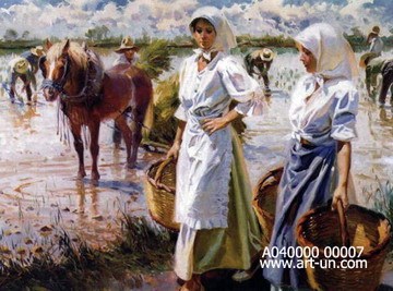 Impression People painting