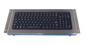 Desktop 119 key IP67 silicone industrial keyboard with inte