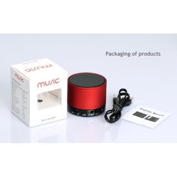 Mini altavoz inalámbrico compatible con IOS Android Smartphone