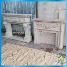 Sandstone lowes fireplace mantels