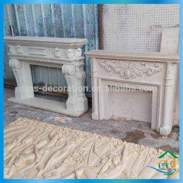 Sandstone lowes fireplace mantels