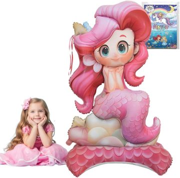 Mermaid aluminum foil balloon